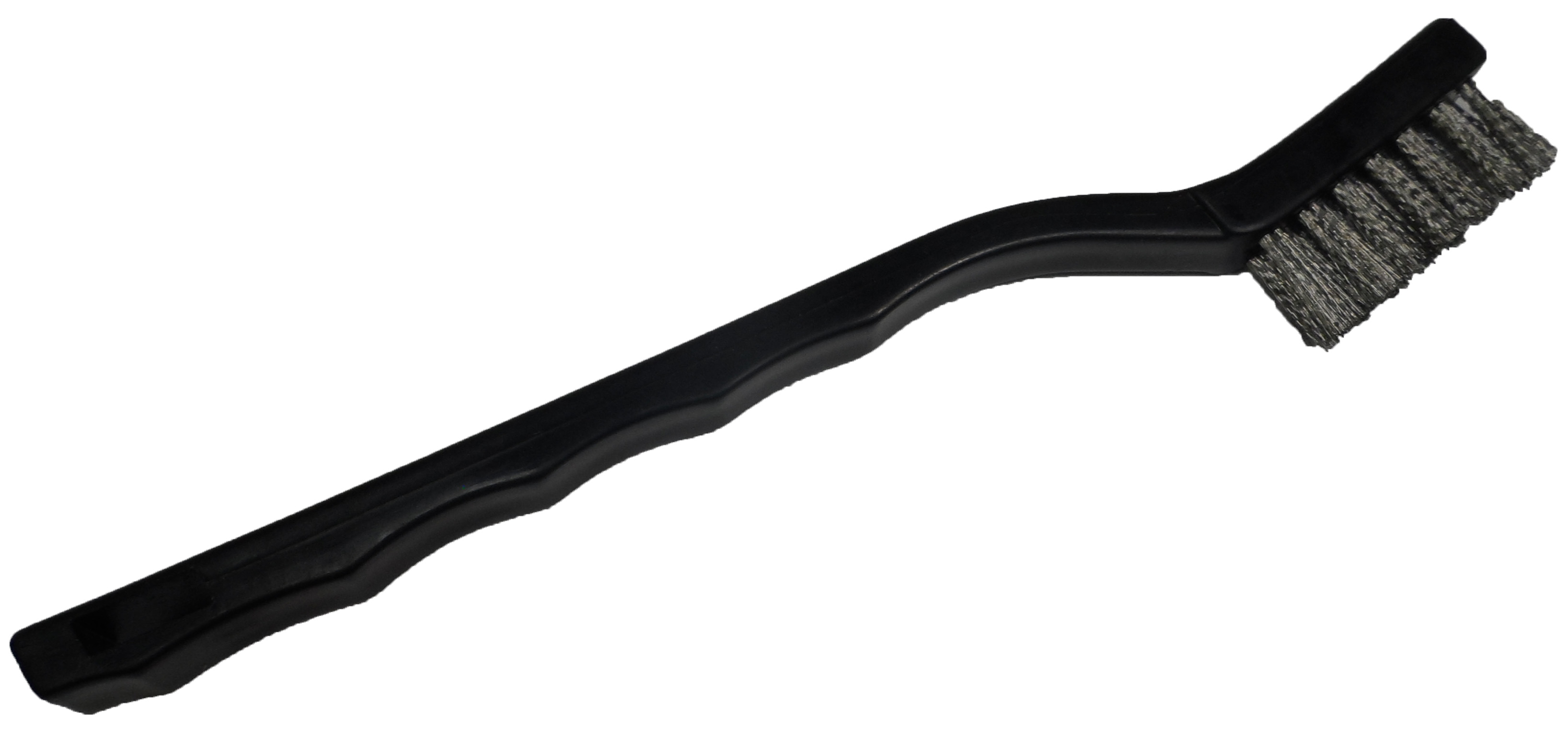 (image for) 7-1/4" Toothbrush Style Cleaning Brush - Stainless Steel Wire, case of 36